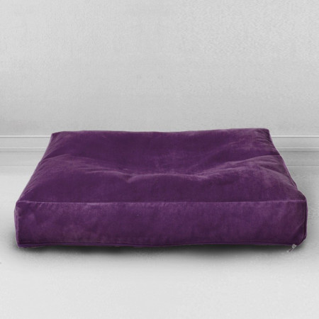 Лежак для собаки Баклажан, размер XS, мебельная ткань