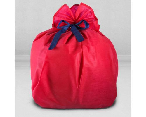 Подарочный упаковочный мешок цвет красный для кресла-мешка размера Комфорт