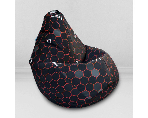 Чехол для кресла мешка Counter Strike, размер Комфорт, мебельный хлопок