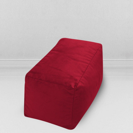 Пуфик Подставка Красный, мебельная ткань