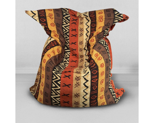 Кресло-подушка, Африка, размер ХXХL-Комфорт, мебельный хлопок