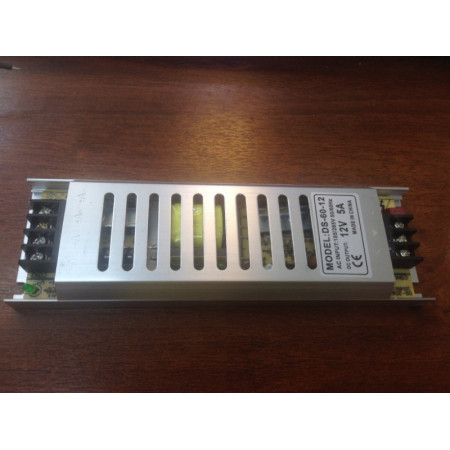 Драйвер svk для LED ленты IP20- 60W 220/12В Компактный 