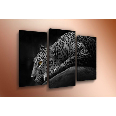 Модульная картина "Белый леопард" 60х80 ТР1527