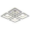 Светодиодная люстра 8882/4+4D CHR