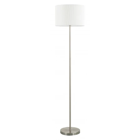 4058AFL SATIN NICKEL+WHITE (1) Торшер NW 