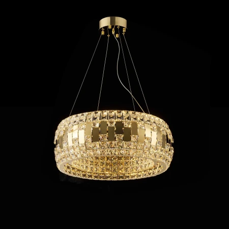 K56-ф600*H220(1200) H GOLD (1) Люстра NW  K56-ф600*H220(1200) H GOLD (1) Люстра NW