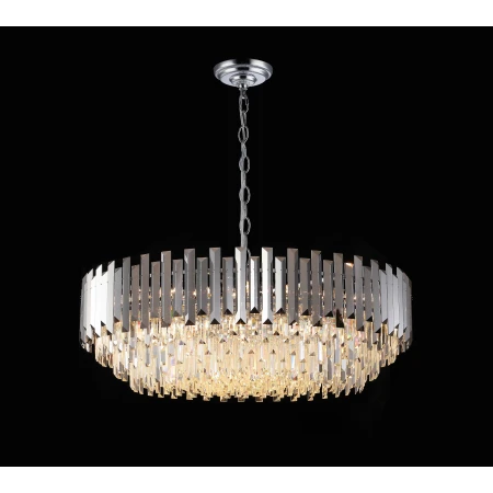 DM50-ф1000*H330(785)SM CHROME (1) Люстра (NW) (В 2-х коробках) 