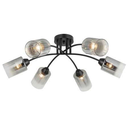 07652/6 BLACK (1) Люстра RL 