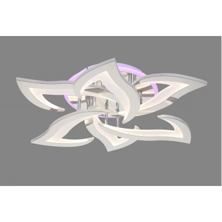 3016/3+3 CR+RGB (1) Люстра MN (RL) 