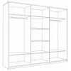 Шкаф-купе Кааппи 5 1800x600 Шкаф-купе Кааппи 5 1800x600