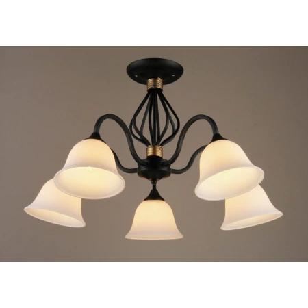 ВР-N3292/5 BK+AB (4) светильник потолочный [01091563] - Классика люстры