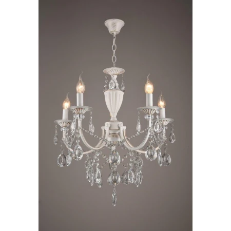 ВР-N3517/5 WG D595*H800мм (1) светильник потолочны [01094262] - Хрустальные люстры