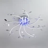 Потолочный светильник с LED подсветкой и пультом Eurosvet 90128/8 хром