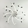 Потолочный светильник с LED подсветкой и пультом Eurosvet 90128/8 хром