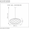 Подвесной светильник Lucide Wolfram 21417/65/30