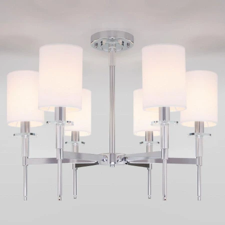 Люстра Eurosvet 60132/6 хром Brielle
