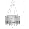 Подвесная люстра Maytoni Hail MOD097PL-08CH