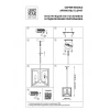 Подвесная люстра Osgona Regolo 713447