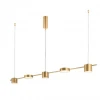 Подвесной светодиодный светильник Crystal Lux Tristan SP5 L1200 Gold