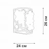 Настенный светильник Vitaluce V5351-1/2A