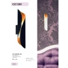 Настенный светильник Crystal Lux CLT 230W BL-GO