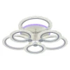 Потолочная светодиодная люстра Profit Light 8003/3+3 WHT A