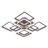 Потолочная светодиодная люстра Profit Light 8075/4+4 COF