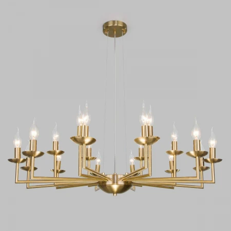 Подвесная люстра Eurosvet Cariso 60150/18 латунь