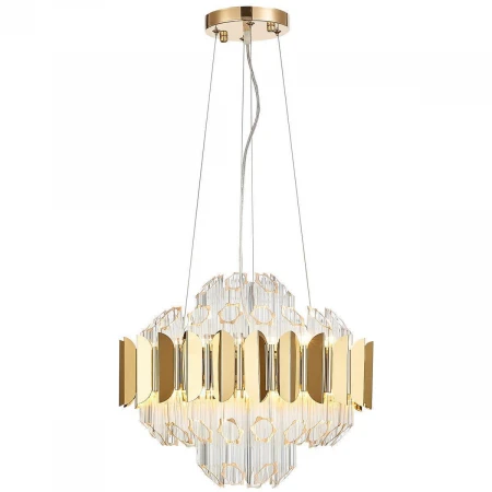 Подвесная люстра Natali Kovaltseva Rivera 81443/6C Gold