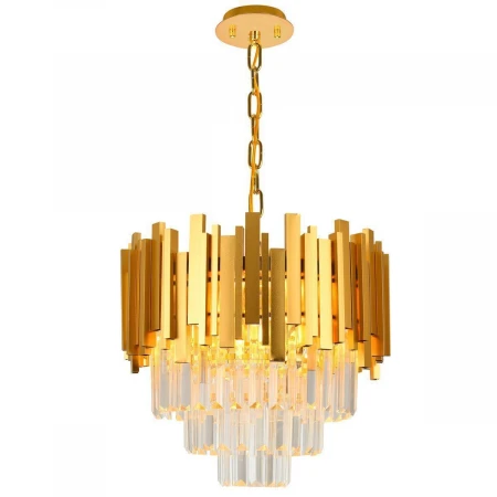 Подвесная люстра Natali Kovaltseva Vertigo 81440/6C Gold