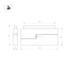 Трековый светодиодный светильник Arlight Mag-Orient-Flat-Fold-S230-12W Warm3000 034663(1) Трековый светодиодный светильник Arlight Mag-Orient-Flat-Fold-S230-12W Warm3000 034663(1)