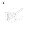 Шинопровод магнитный Arlight Mag-Orient-Track-2620-2000 037309