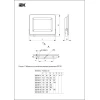 Прожектор светодиодный IEK СДО 06-70 70W 6500К LPDO601-70-65-K02