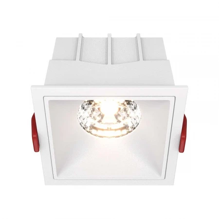 Встраиваемый светильник Maytoni Alfa LED DL043-01-15W3K-SQ-W