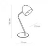 Настольная лампа TK Lighting 5036 Soho Black Настольная лампа TK Lighting 5036 Soho Black