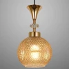 Подвесная люстра Reluce 02001-0.9-05 Amber