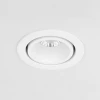 Встраиваемый светодиодный светильник Elektrostandard Nulla 15267/LED 7W 3000K BK/BK белый/белый a063971