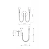 Бра Freya Branches FR5253WL-02N