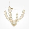 Подвесной светодиодный светильник Maytoni Golden Cage MOD216PL-L55G3K Подвесной светодиодный светильник Maytoni Golden Cage MOD216PL-L55G3K