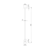 Декоративная стойка с коннектором Elektrostandard Esthetic Magnetic 85153/00 a065449