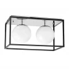 Потолочная люстра Lumina Deco Maldini LDC 8060-2 CHR+BK