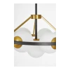 Подвесная люстра Lumina Deco Donzano LDP 8034-7 BK+WT