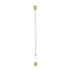 Подвесной светодиодный светильник Indigo Linea 14024/A/1P Brass V000122L