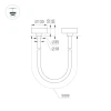 Подвесной светодиодный светильник Arlight SP-Tropic-Surface-R18-L5000-58W Day4000 043398