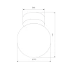 Потолочный светильник TK Lighting 10255 Estera