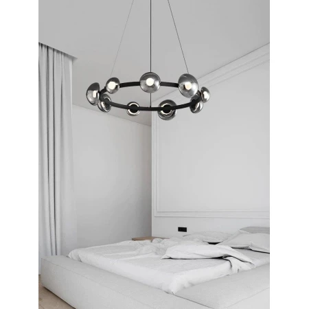 Люстра подвесная Alfa Light F4324-33 D68 Chrome