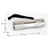 Ручной светодиодный фонарь Ultraflash Classic от батареек 90х30 20 лм UF9LED 7903