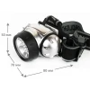 Налобный светодиодный фонарь Ultraflash Headlite от батареек 70х60 15 лм LED5351 10260