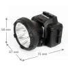 Налобный светодиодный фонарь Ultraflash Headlite аккумуляторный 65х55 33 лм LED5365 11648