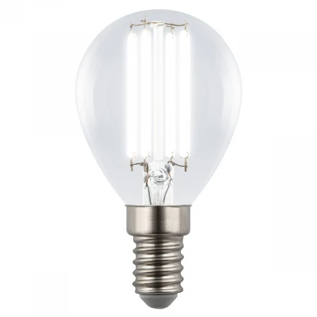 Лампа светодиодная Uniel E14 4W 4000K прозрачная LED-G45-4W/4000K/E14/CL GLY01TR UL-00011939